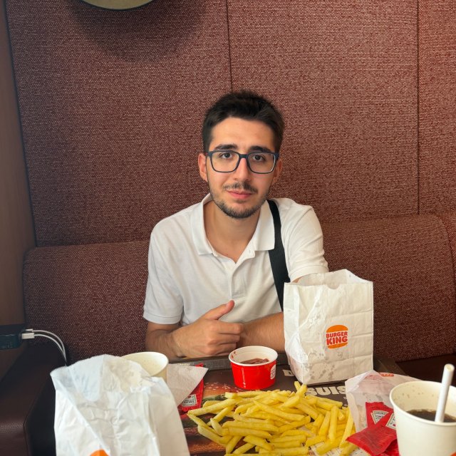 At the Burger King restaurant in Geneva