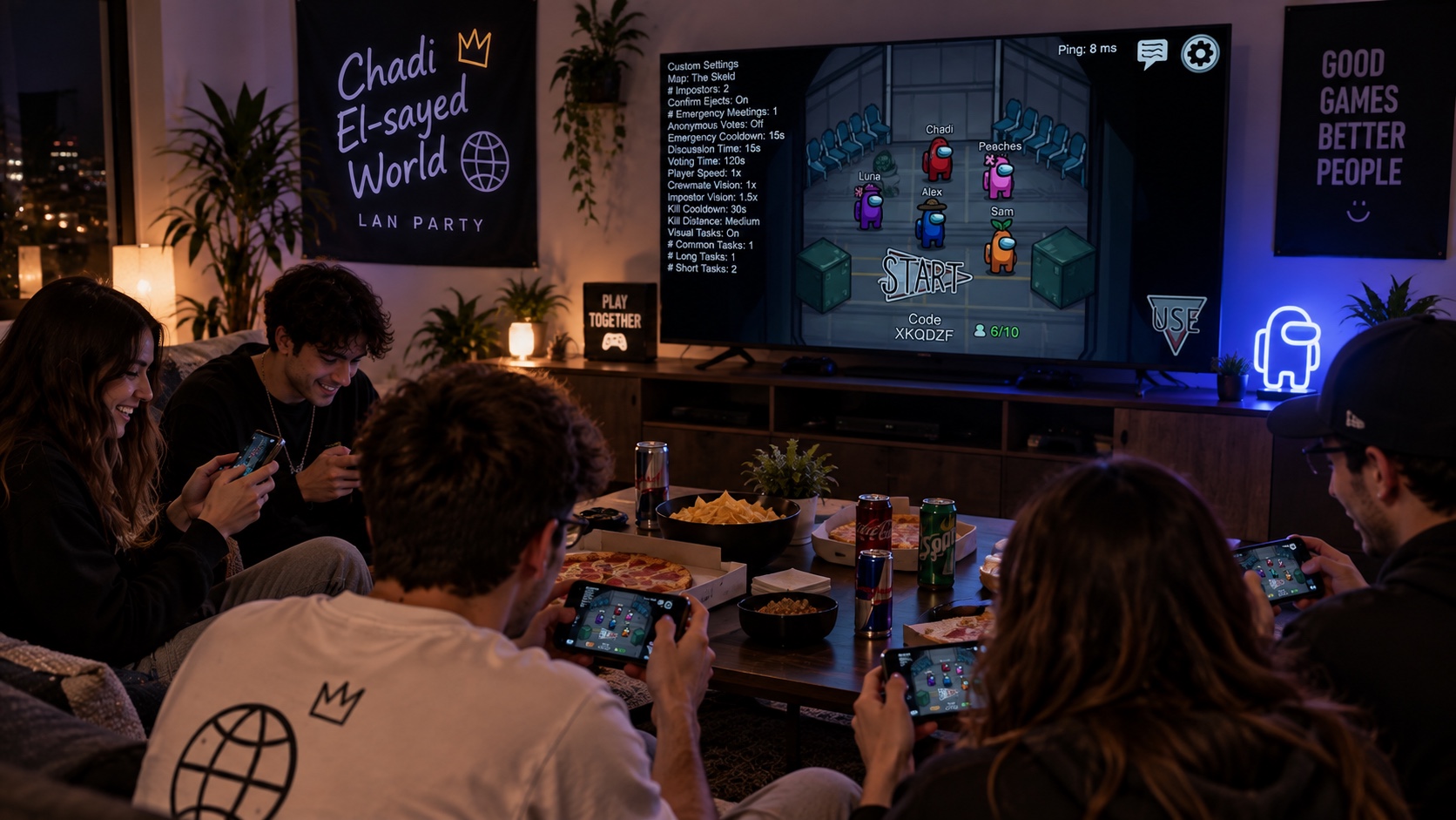 Among Us LAN Party