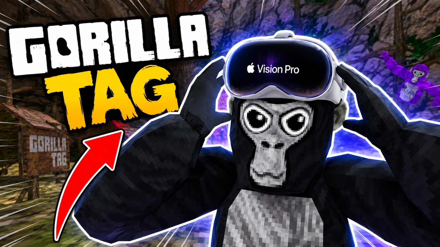 I Played Gorilla Tag in Vision Pro