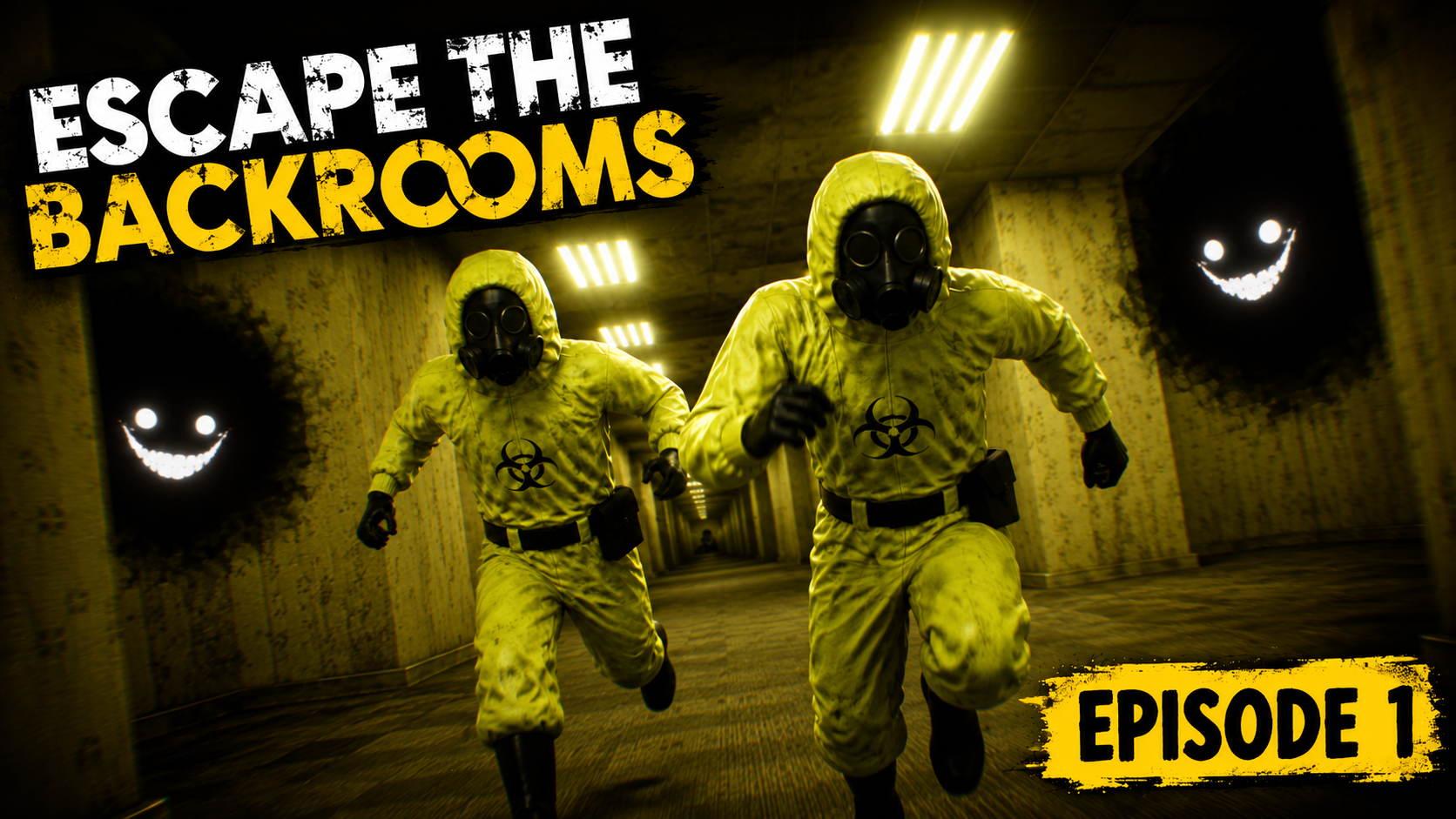 Escape The Backrooms ! Multiplayer ! Short Video ! Episode 1