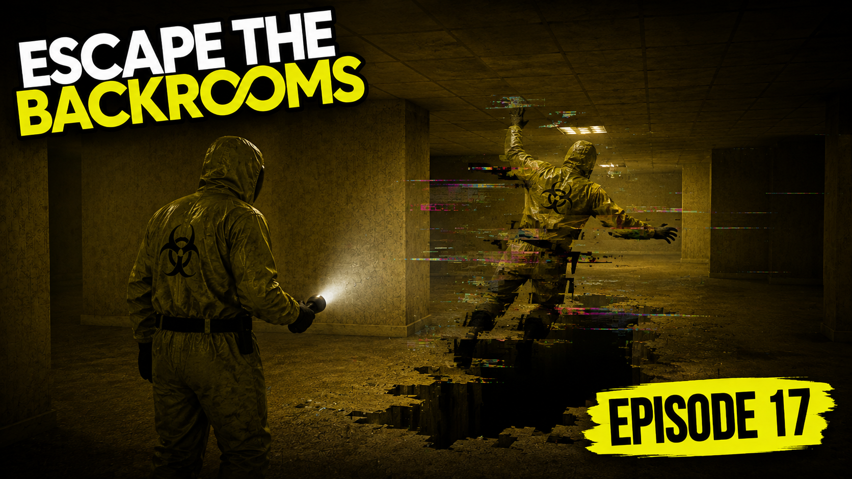 Escape The Backrooms ! A Nightmare game ruined by a bug ! Episode 17
