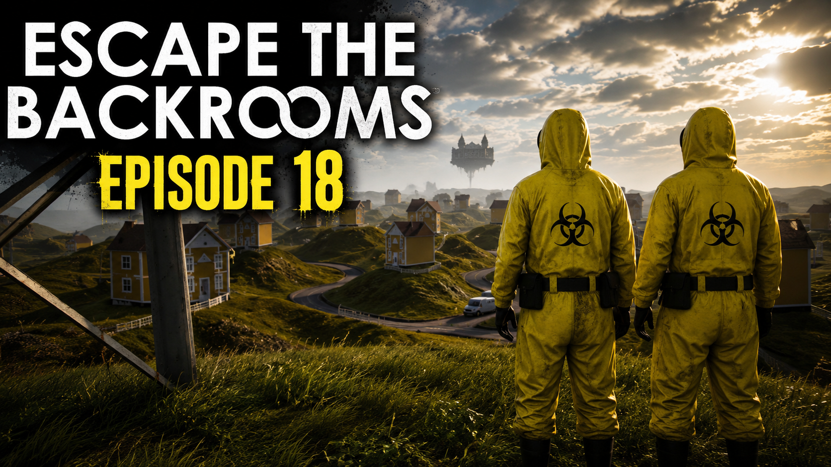 Escape The Backrooms ! Killed by the "skin stealer" ! Episode 18